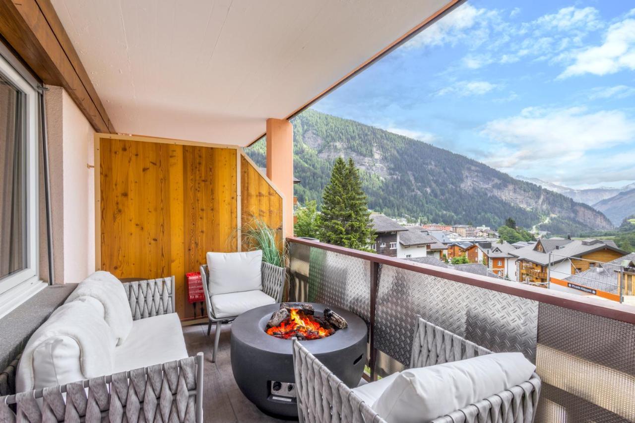 Appartement Lucky Fox à Loèche-les-Bains Extérieur photo